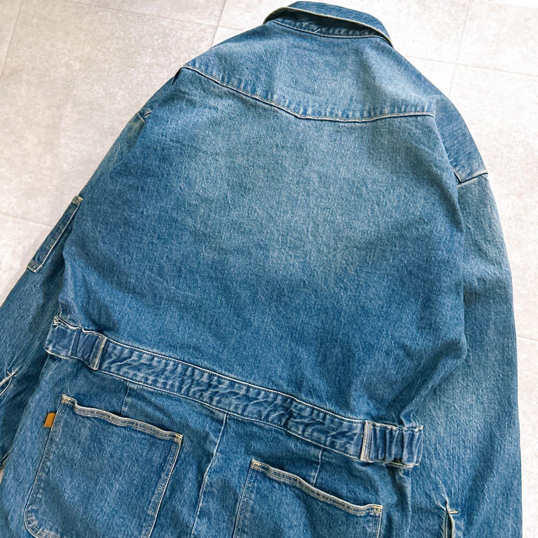 新品タグ付き✨ スピックアンドスパン 5 1/2 デニム オールインワン 近年