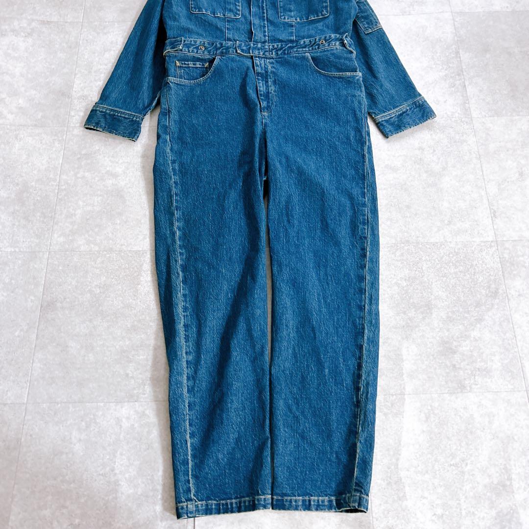 新品タグ付き✨ スピックアンドスパン 5 1/2 デニム オールインワン 近年