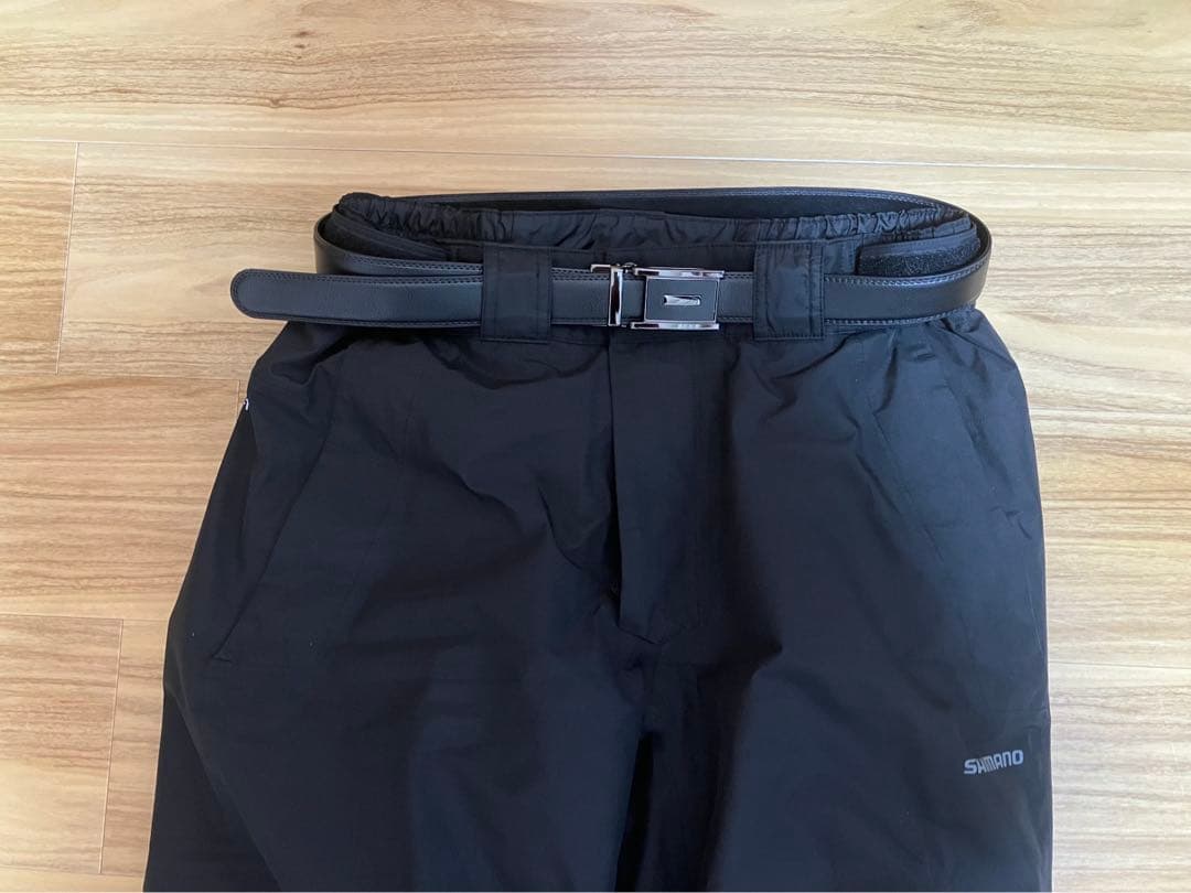 シマノ　ゴアテックス　フィッシングスーツ　Lサイズ　黒　中綿　防寒　防水