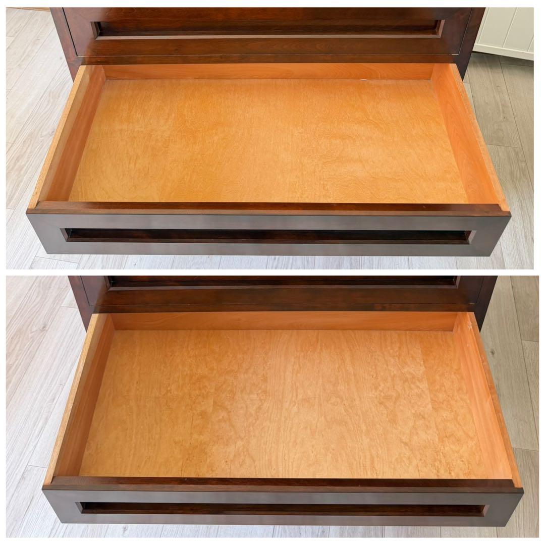 松本民芸家具 ミズメザクラ 無垢材 高山式 D-30型 整理タンス