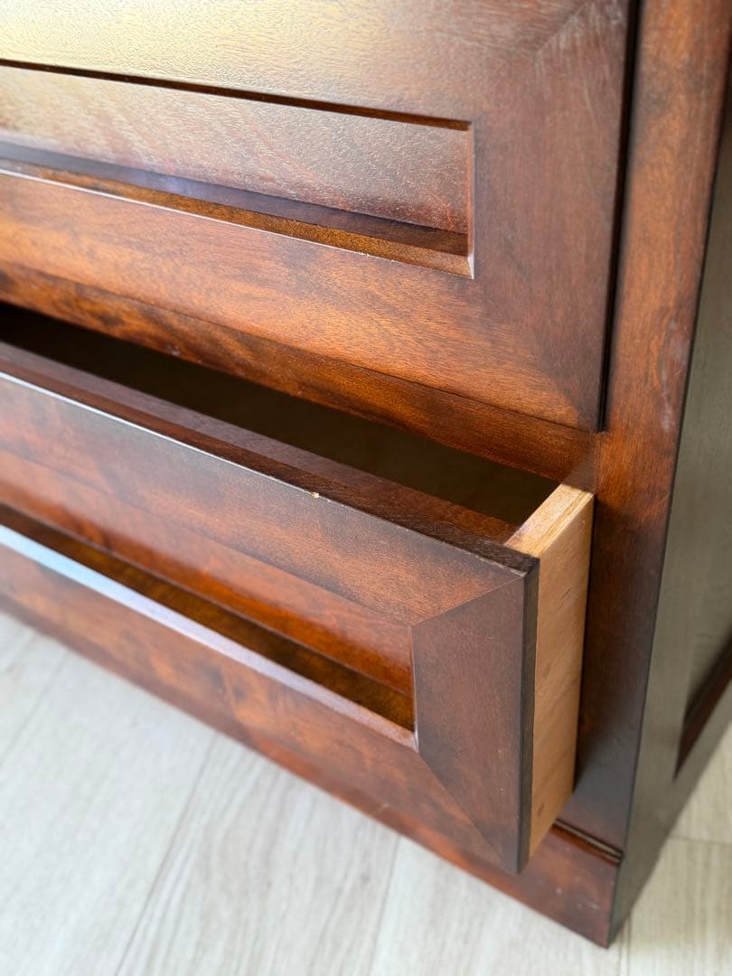 松本民芸家具 ミズメザクラ 無垢材 高山式 D-30型 整理タンス