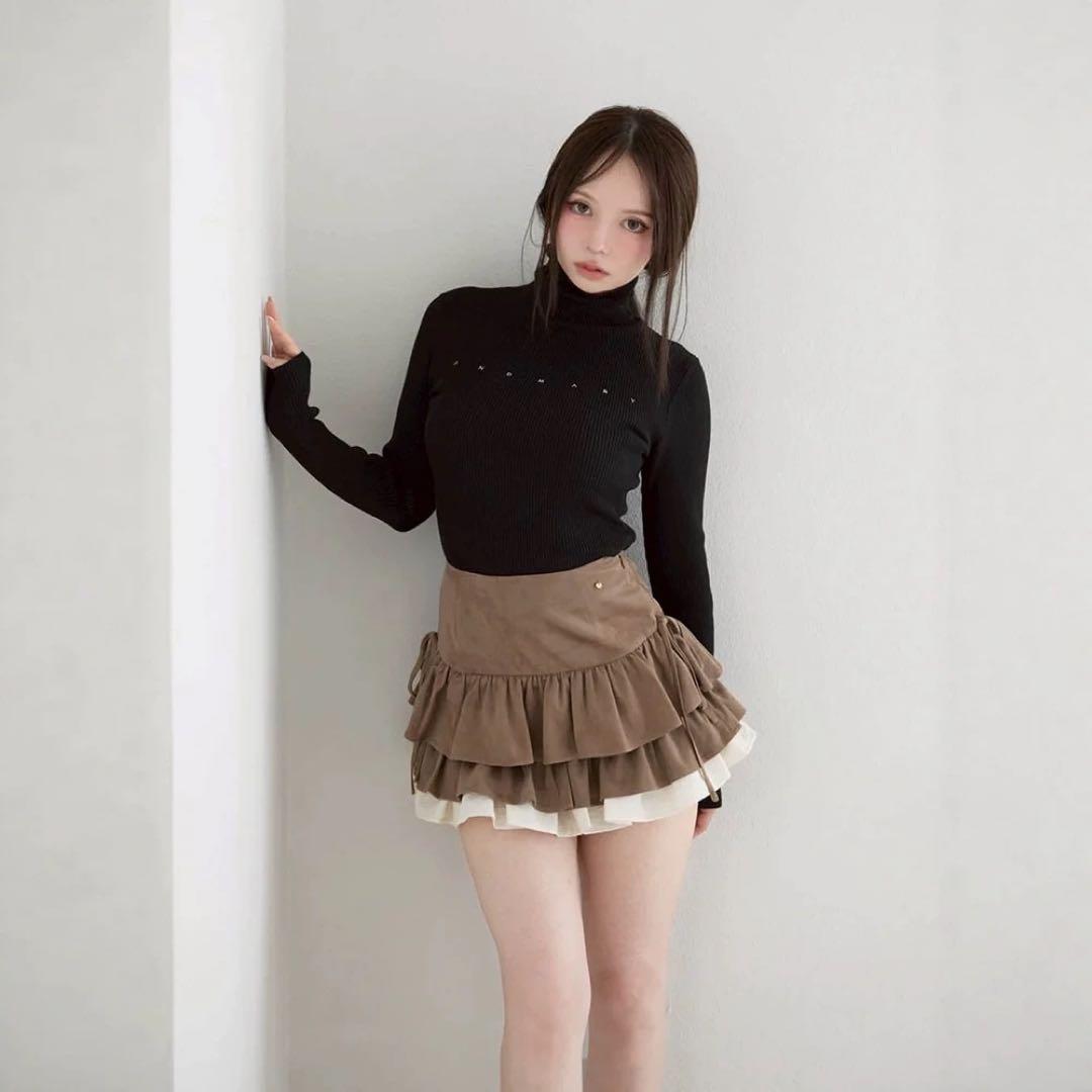 andmary Mel gather skirt アンドマリー