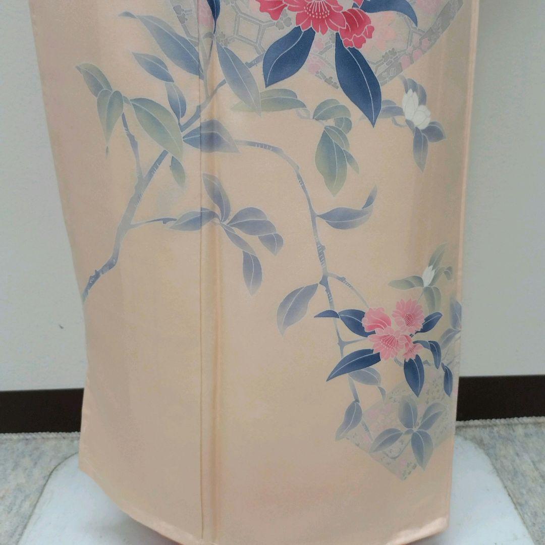 634　半額セール　正絹　鈴乃屋誂え　未使用品　付下げ訪問着　４点フルセット