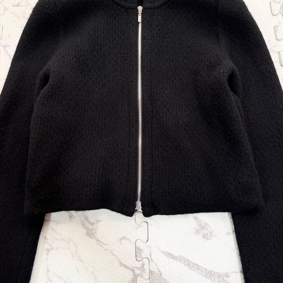 未使用級♡ FOXEY フォクシー カシミヤ ニット パーカー ジャケット 40