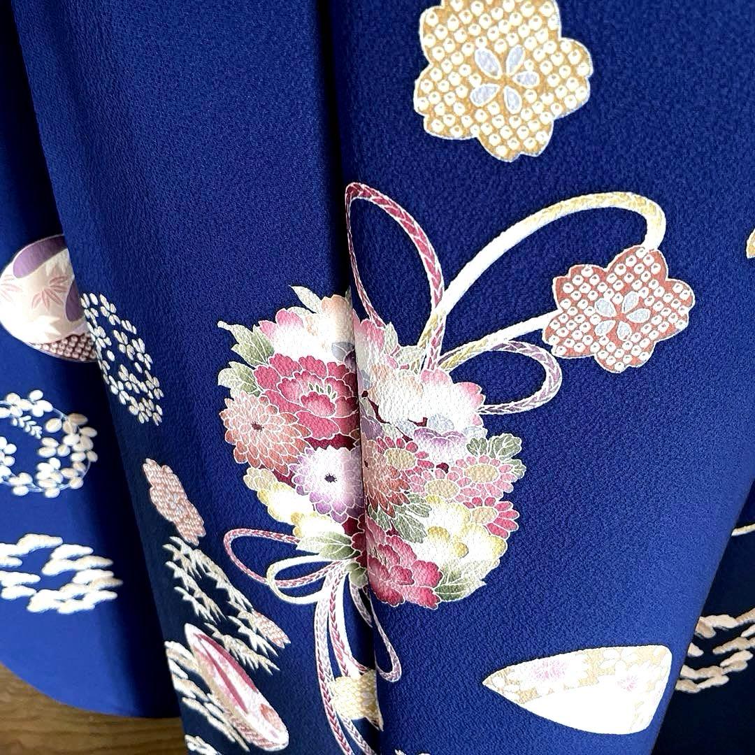 まるページ　手描き友禅　成人式振袖　振袖　裄丈69