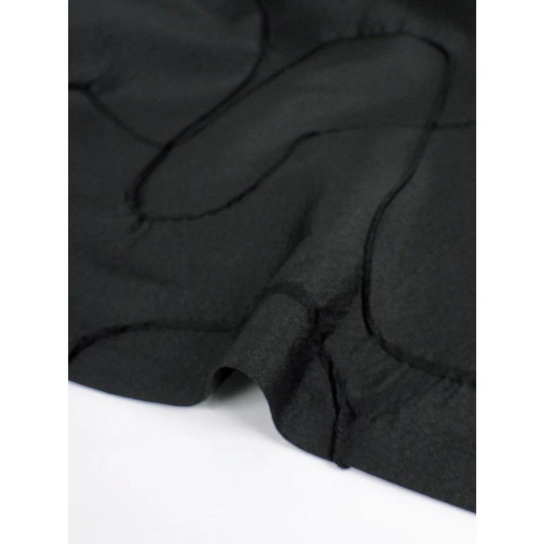 【新品】Aga ジオメトリックラインパンツ （ブラック）定価22000円