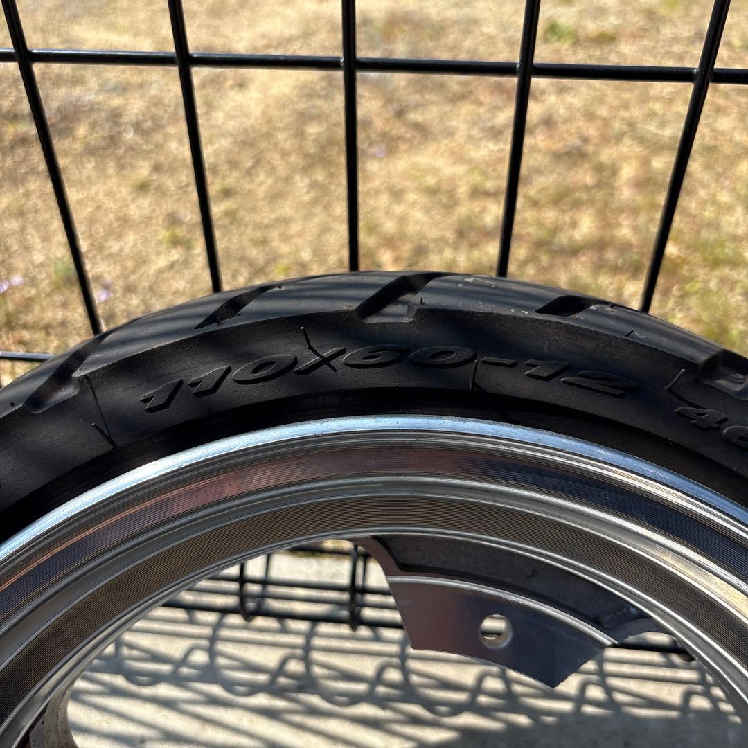 シャリー ダックス　12インチキャストホイール4j