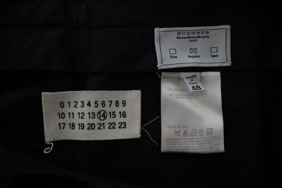 Maison Martin Margiela ウールシルクスラックス 48