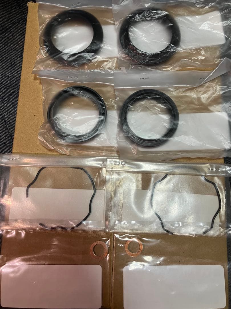 YamahaXJR400フロントフォークオイルシールシールダストクリップセット