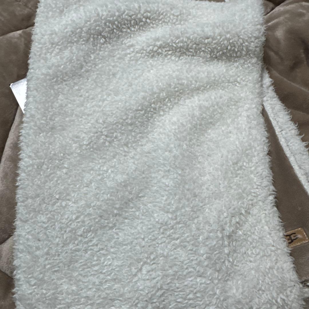 I日だけセール！UGG ベージュ ツイン　XL毛布、枕カバー