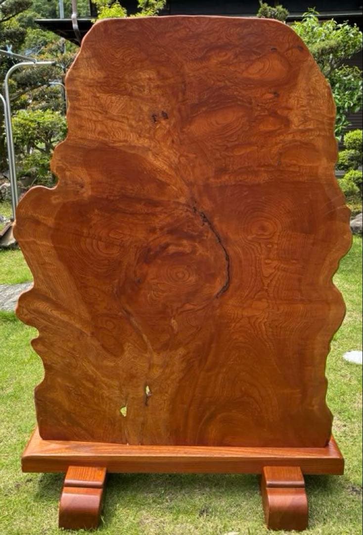 衝立（かりん、もしくは けやき）