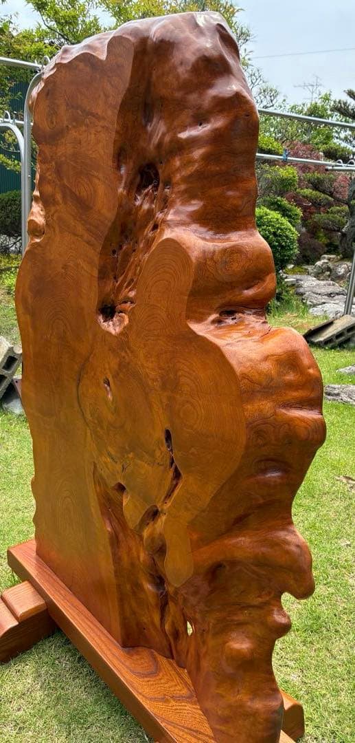 衝立（かりん、もしくは けやき）