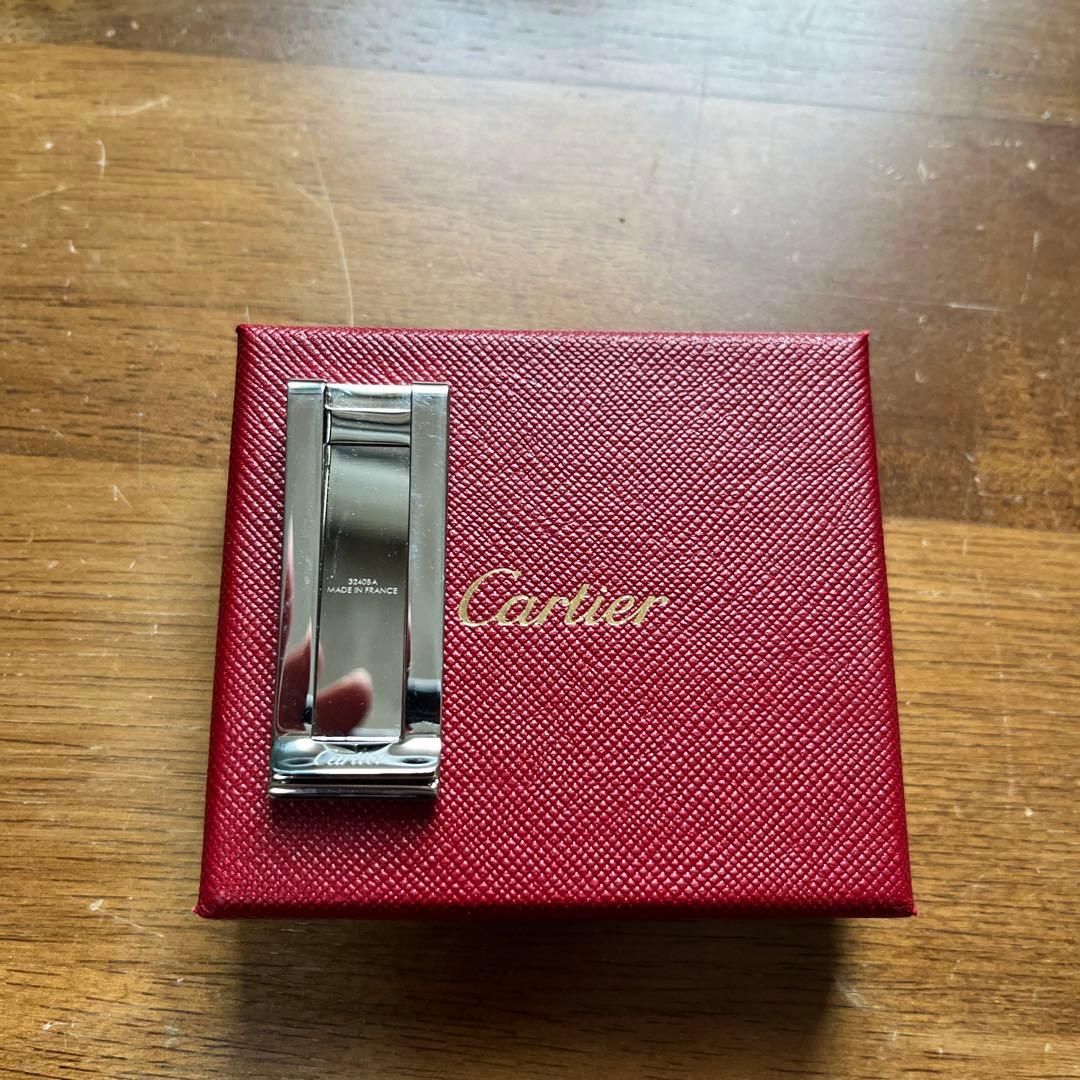 Cartier 幾何学模様 マネークリップ