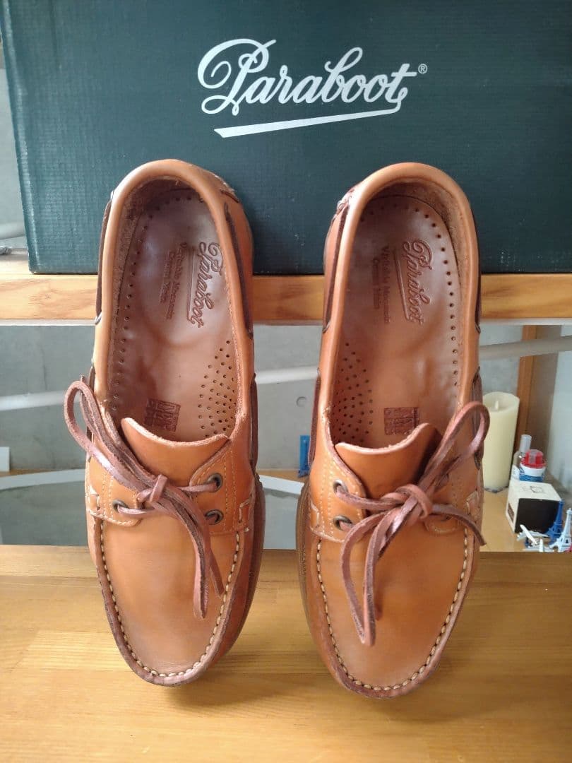Paris直営店購入【Paraboot】デッキシューズ BARTH/MARIN