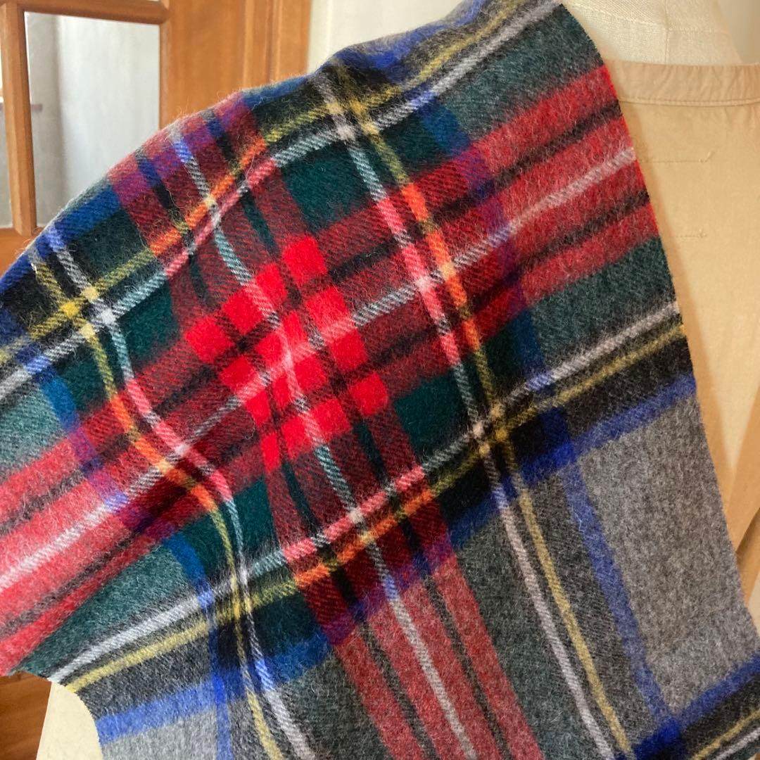 新品✨ジョンストンズ　カシミヤ　マフラー タータンチェック グレースチュアート