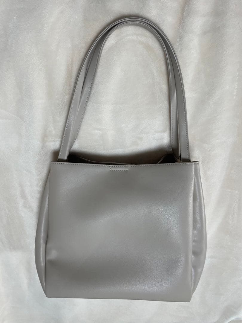 RANDA 【A4対応】リボントートバッグ ベージュ