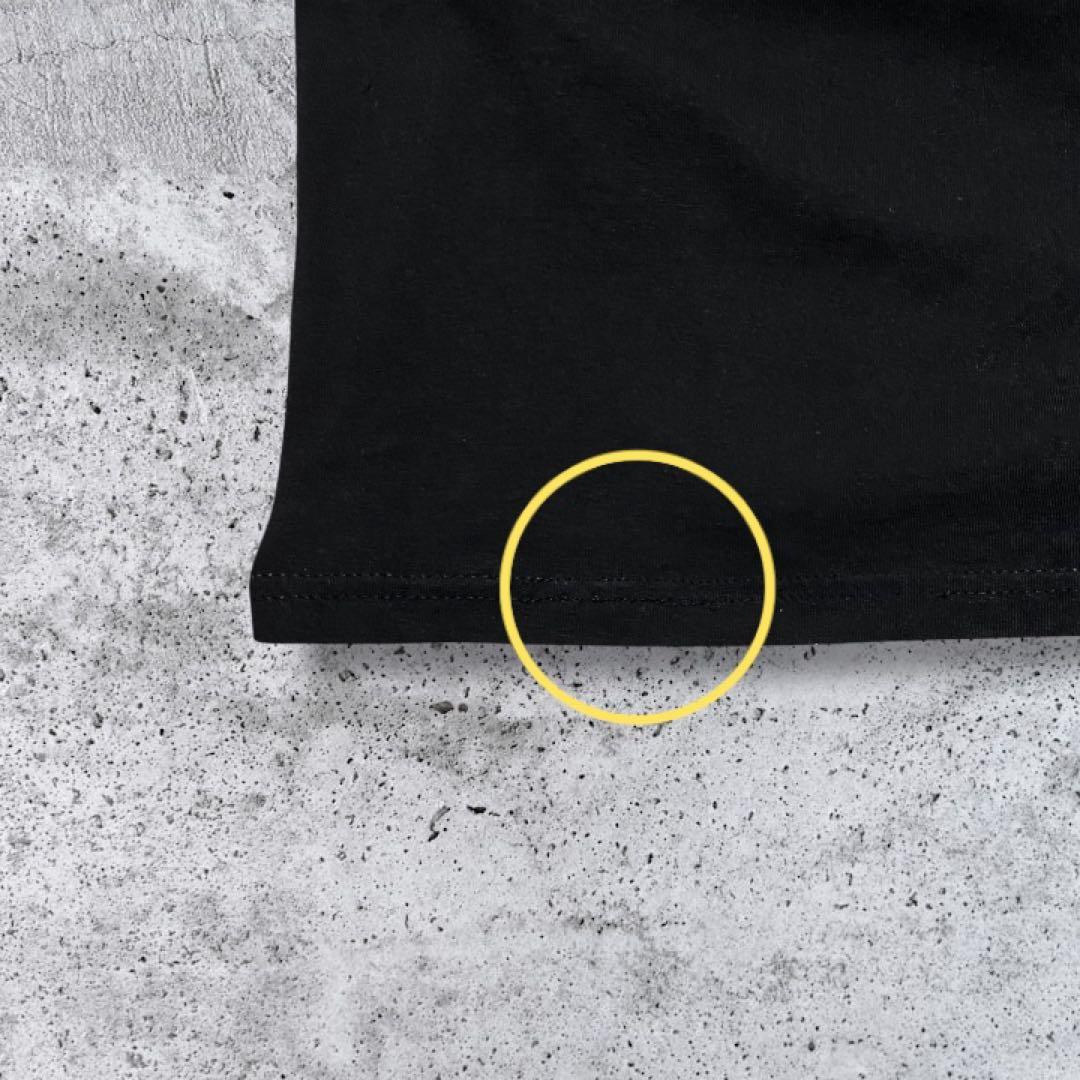 【入手困難】ワコマリア ワンポイント刺繍 ロンT 黒L 野村訓一 菅田将暉 窪塚