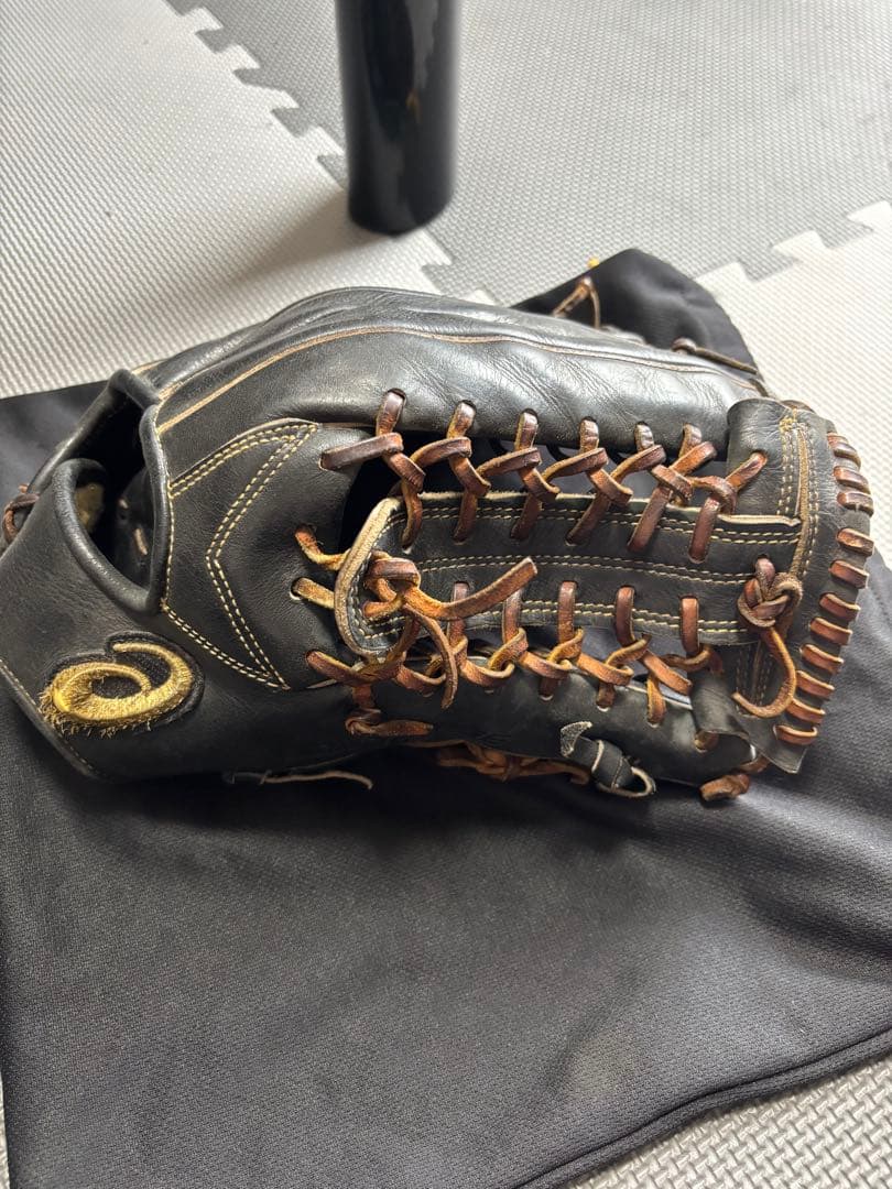 Asics 硬式野球グローブ 黒