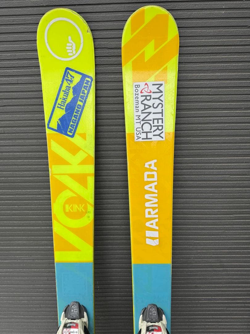 Volkl kink 163cm スキー ビンディング セット