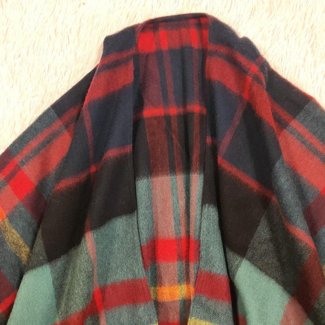 ヴィヴィアンウエストウッド　ワンポイントORB タータンチェック ケープストール