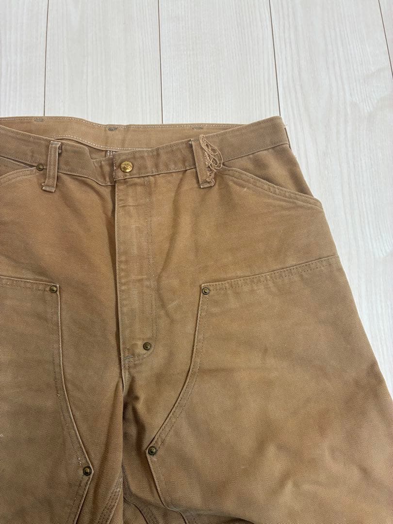 70’s carharttダブルニー古着ペインターパンツダック