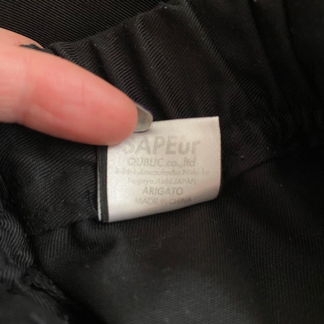 SAPEur サプール スケート チノパンツ ペンキ加工 ドローコード L