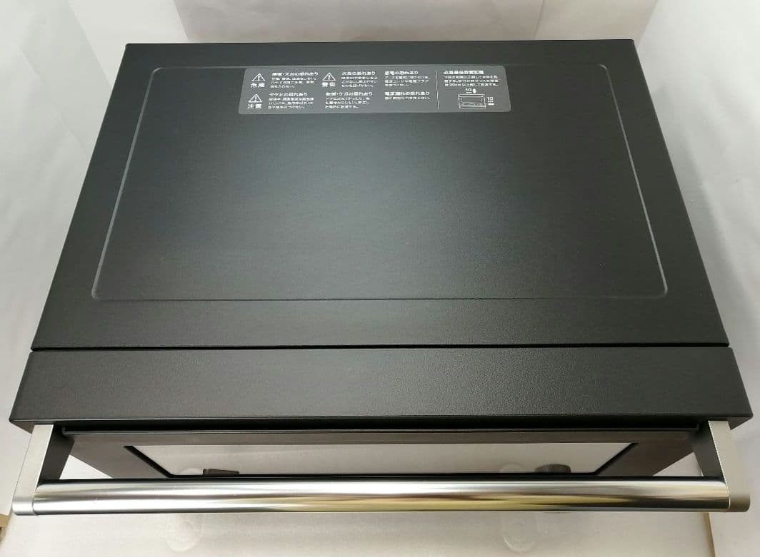 バルミューダデザイン　オーブンレンジ　ブラック　21年製　016