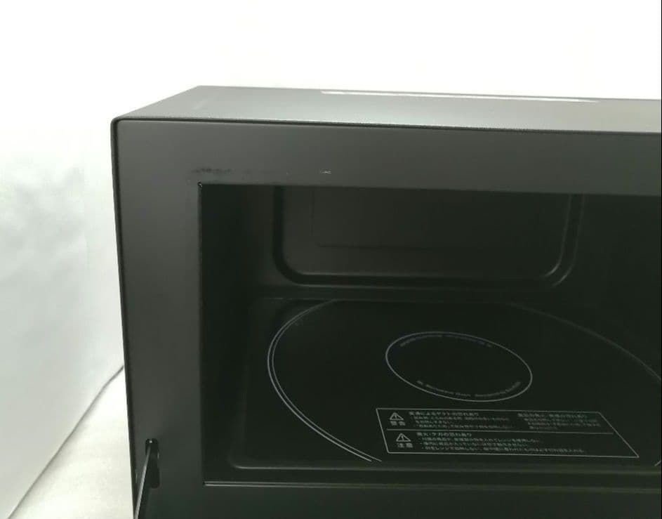 バルミューダデザイン　オーブンレンジ　ブラック　21年製　016
