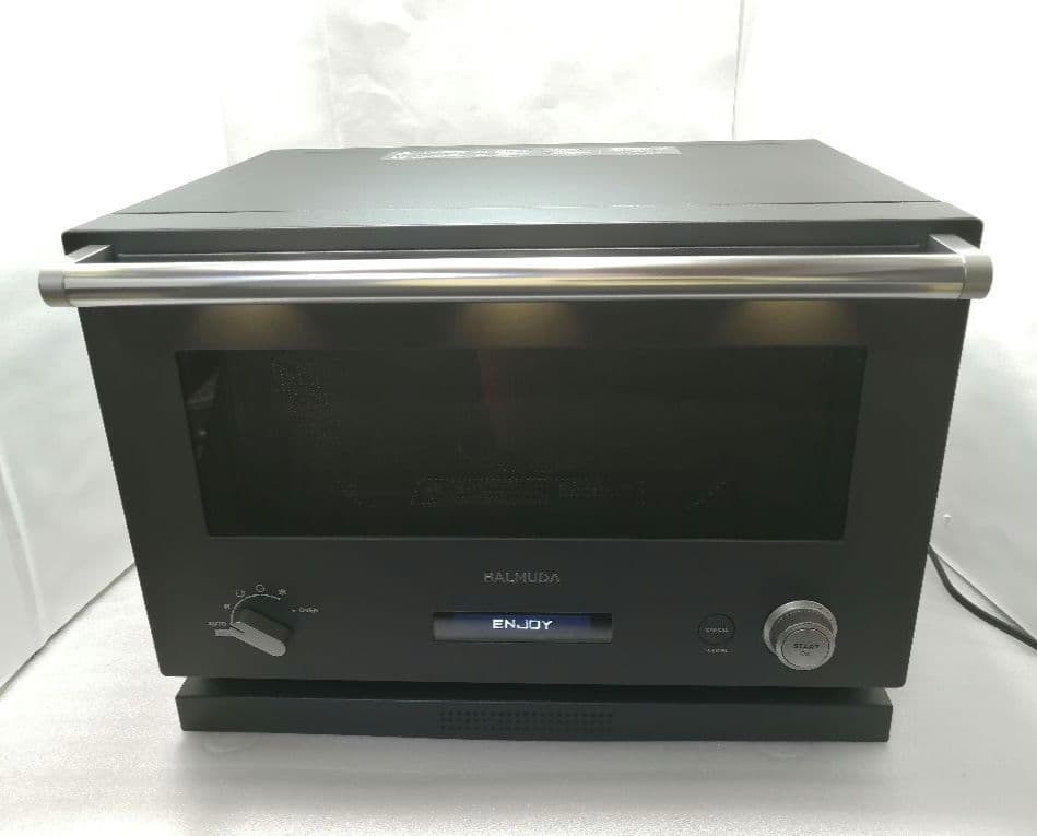 バルミューダデザイン　オーブンレンジ　ブラック　21年製　016