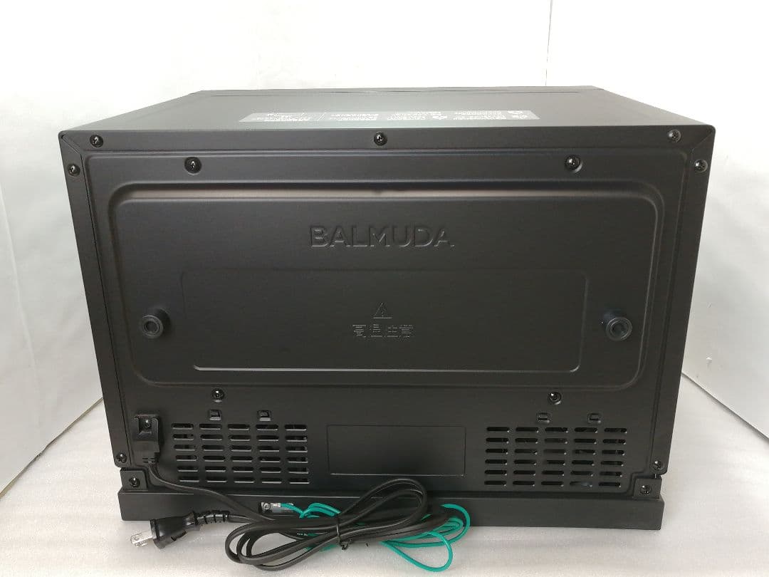 バルミューダデザイン　オーブンレンジ　ブラック　21年製　016