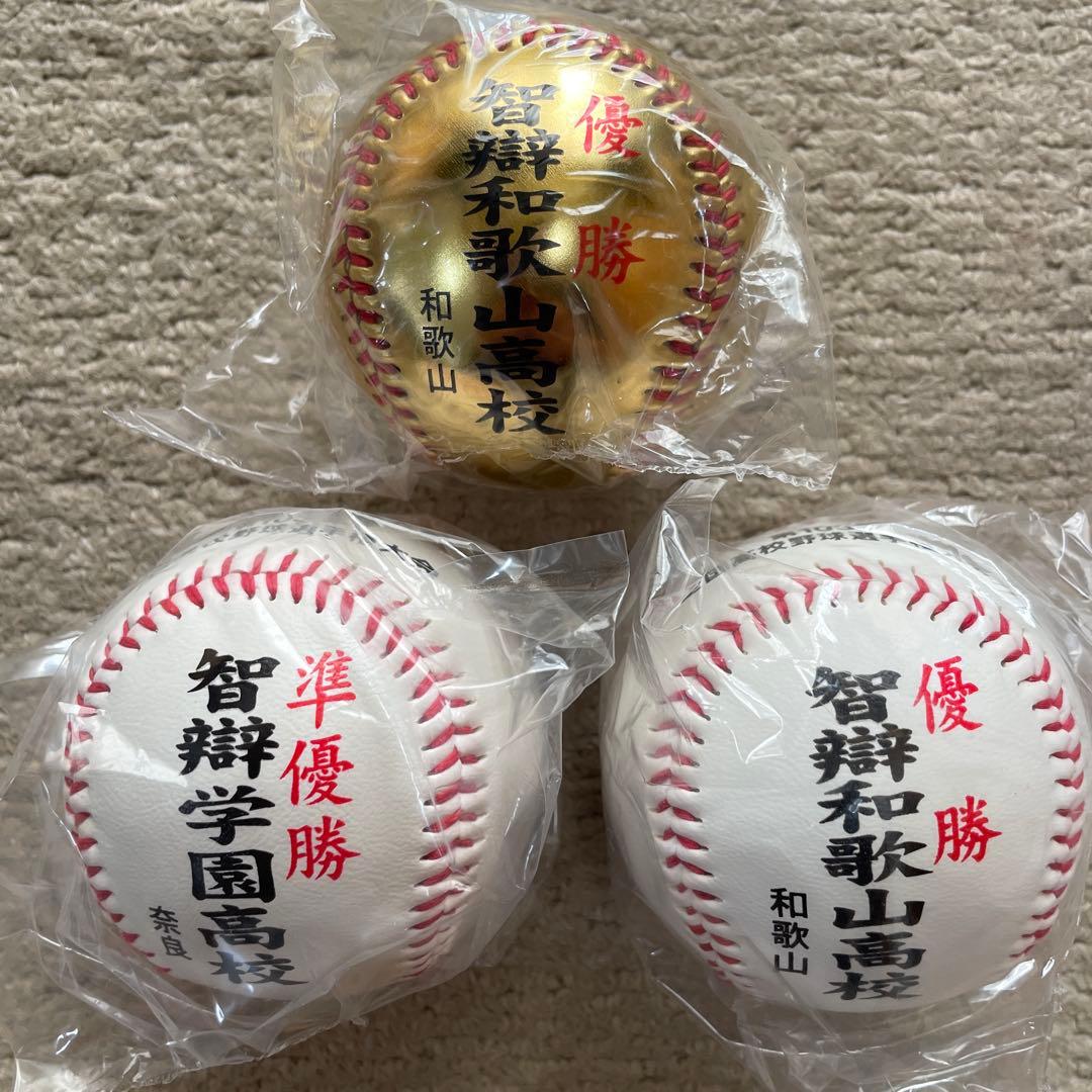 記念ボール　6球セット 智辯和歌山　智辯学園　履正社　星稜　大阪桐蔭　金足農業
