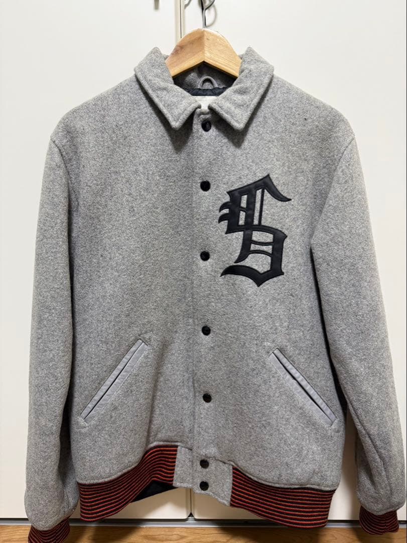 Supreme バーシティージャケット　スタジャン　オールドイングリッシュ　M