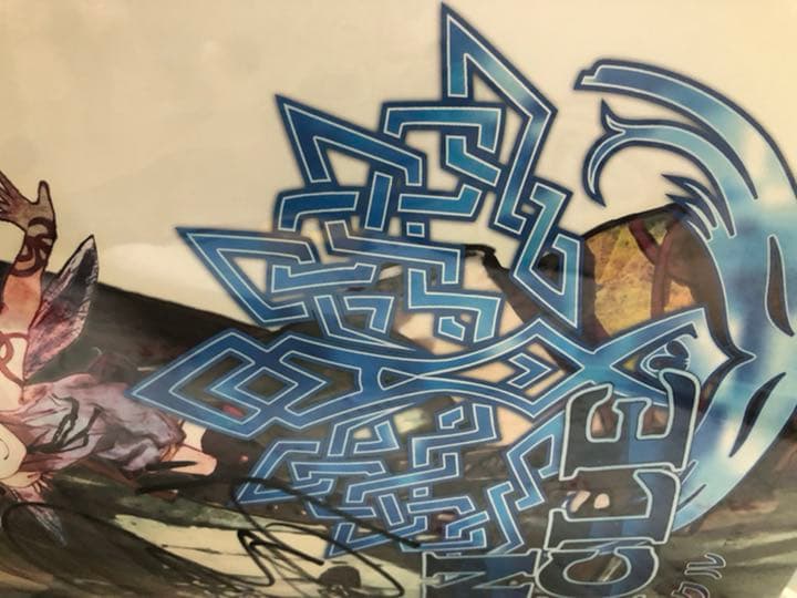 チェインクロニクル　内田真礼　サイン入りポスター