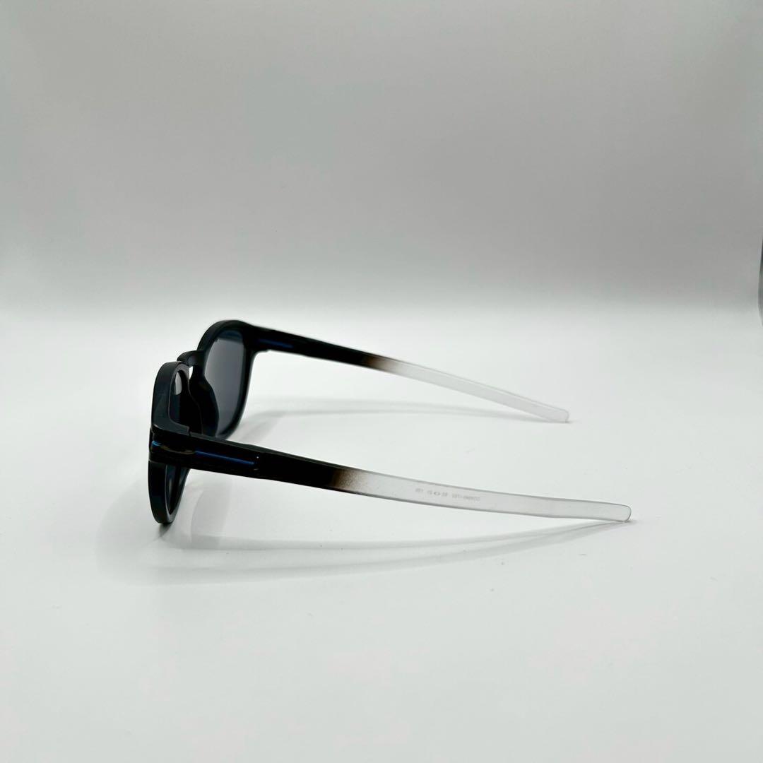 オークリーOAKLEY サングラス アジアンフィットブラック×ブルー　国内正規品