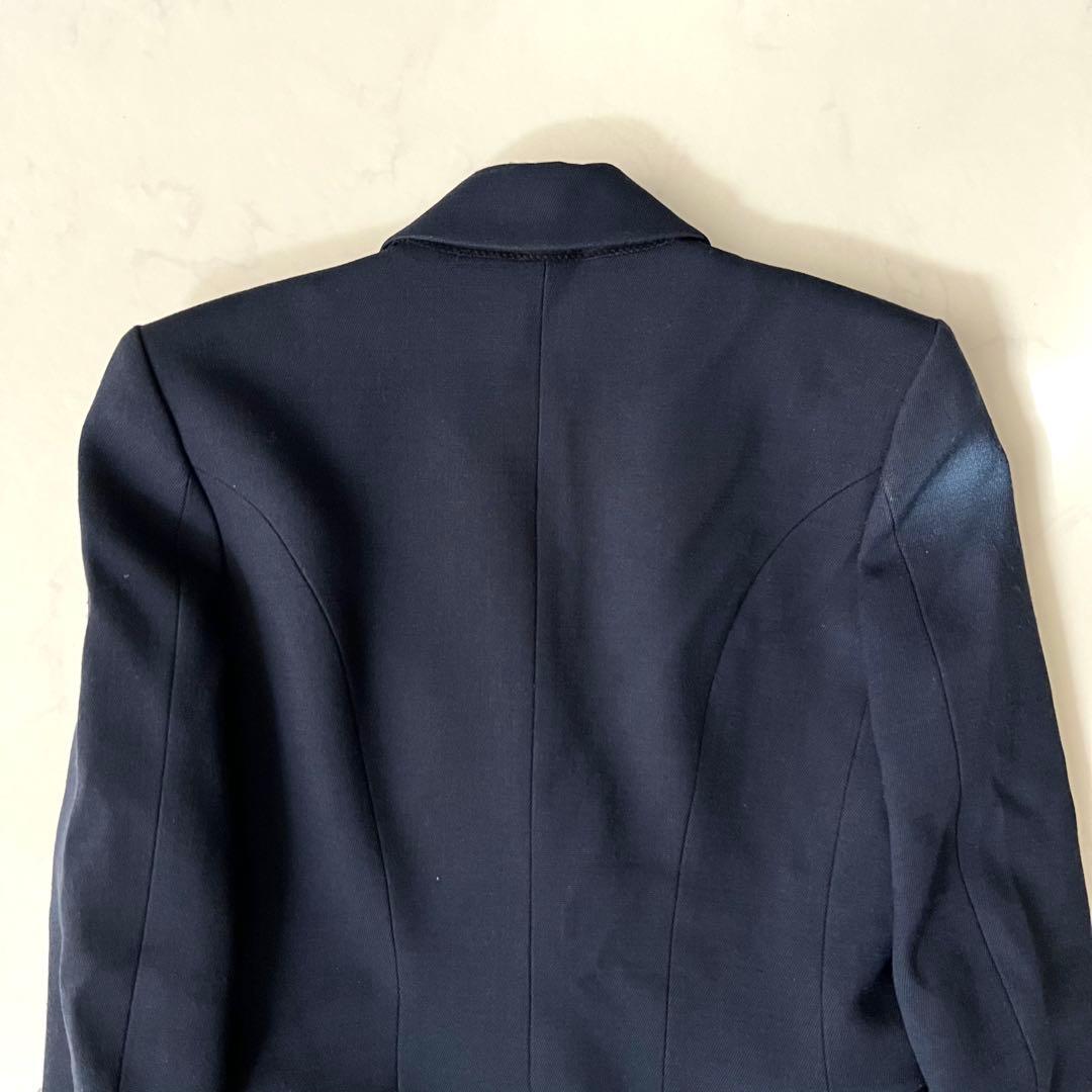 BALMAIN テーラードジャケット 金ボタン ダブル ネイビー 紺ブレ 38
