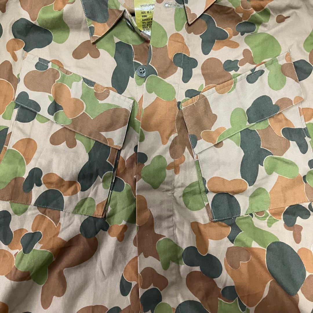 オーストラリア軍　DPCU カモシャツ　dead stock タグ付き　未使用