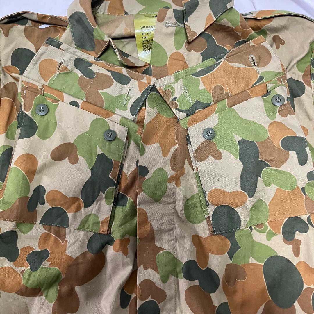 オーストラリア軍　DPCU カモシャツ　dead stock タグ付き　未使用
