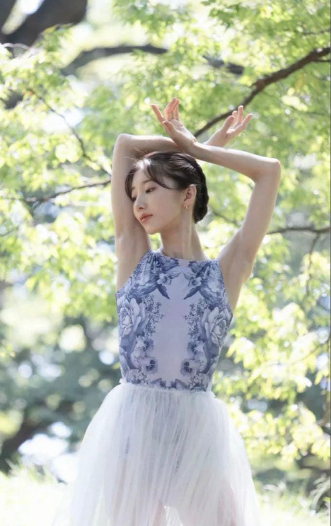 【完売品】〓バレエ〓unoa ウノア レオタード Blue ever after