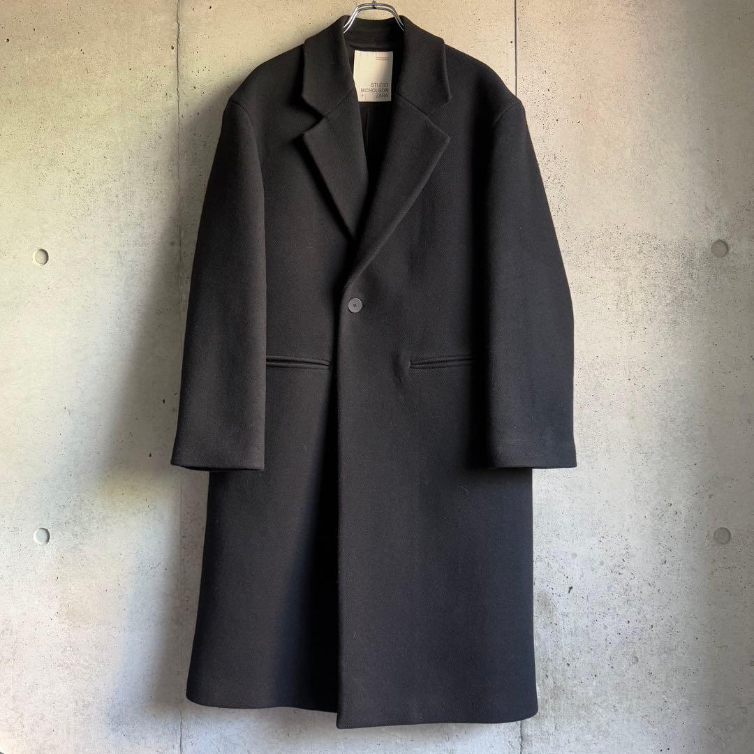 美品　ザラ　スタジオニコルソン　オーバーサイズコート　チェスターコート　L相当