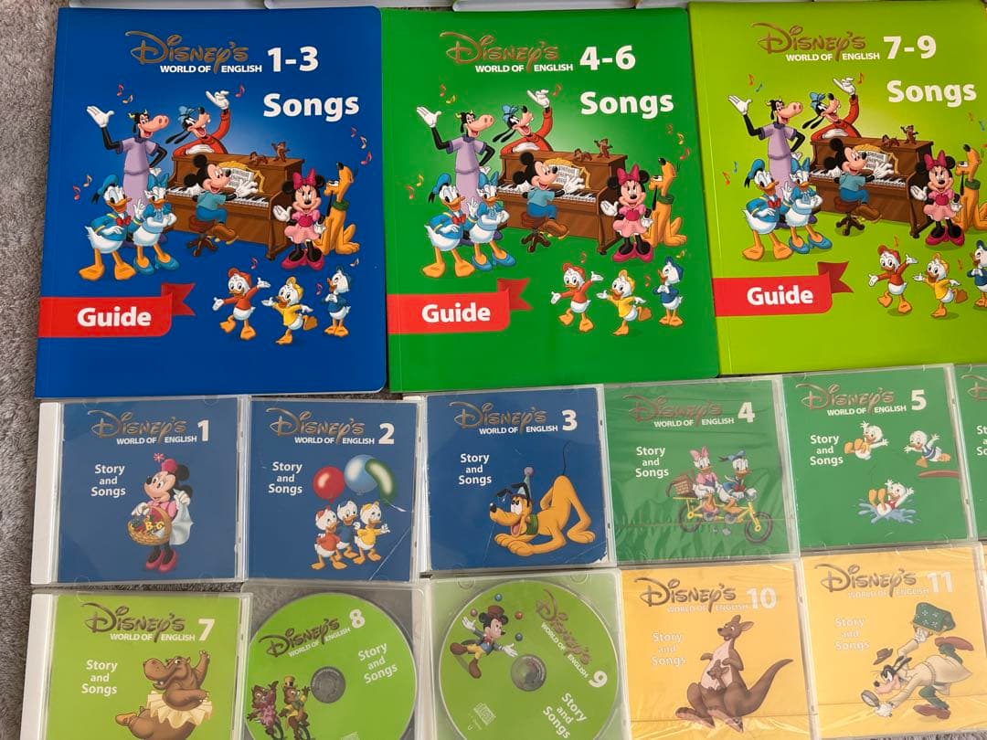 DWE ディズニーワールドイングリッシュ　DVD&CDセット