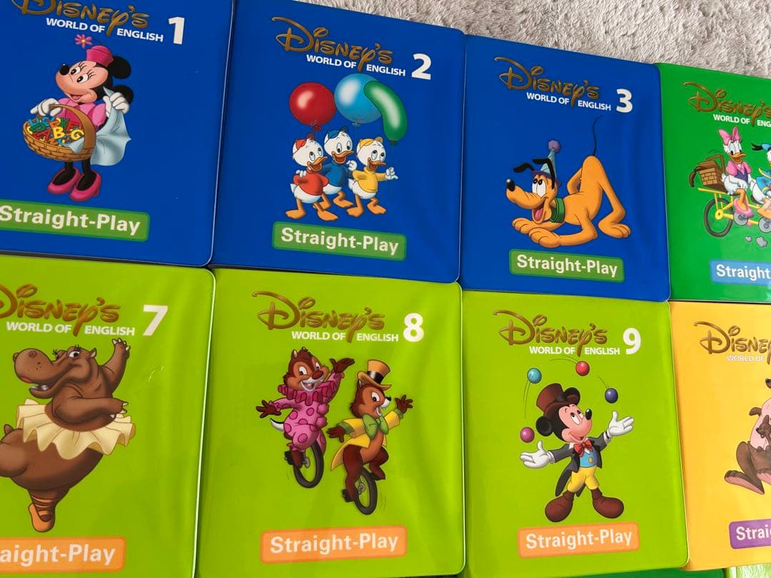 DWE ディズニーワールドイングリッシュ　DVD&CDセット