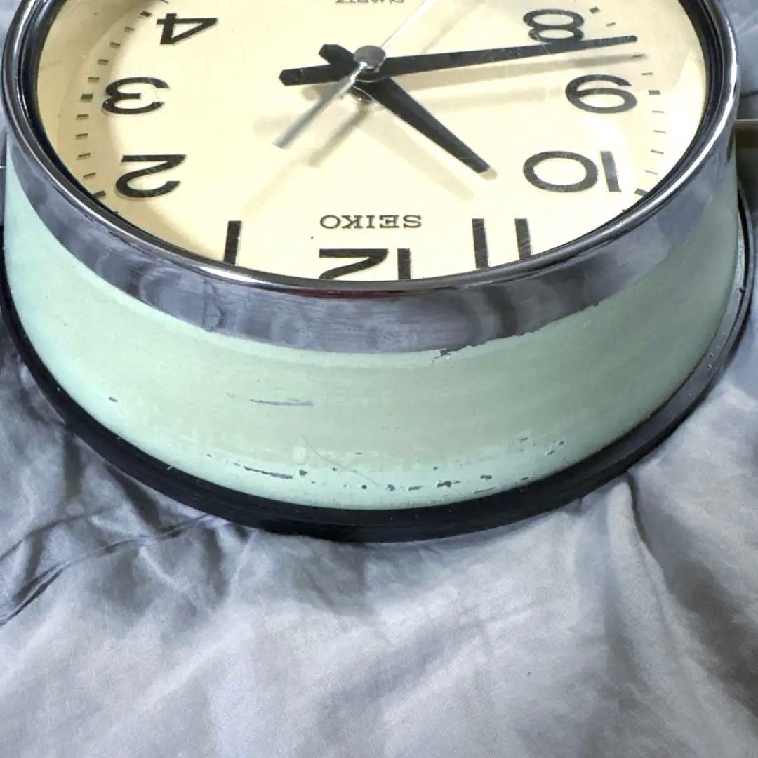 SEIKO クオーツ掛時計 ブルー 船舶時計 セイコー D&DEPARTMENT
