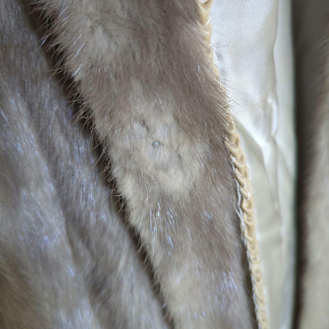 着丈115cm サファイヤミンク 毛皮 コート リアルファー ミンク MINK