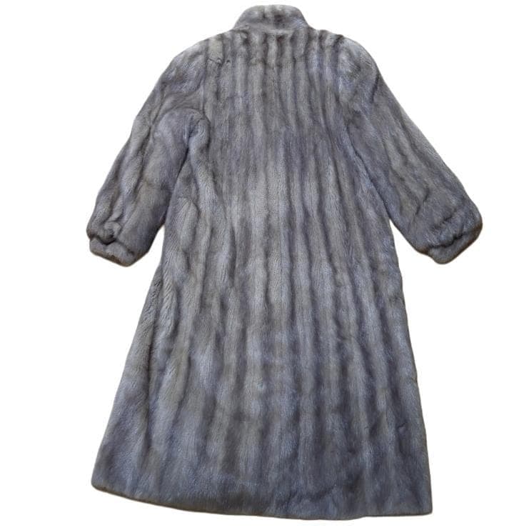 着丈115cm サファイヤミンク 毛皮 コート リアルファー ミンク MINK