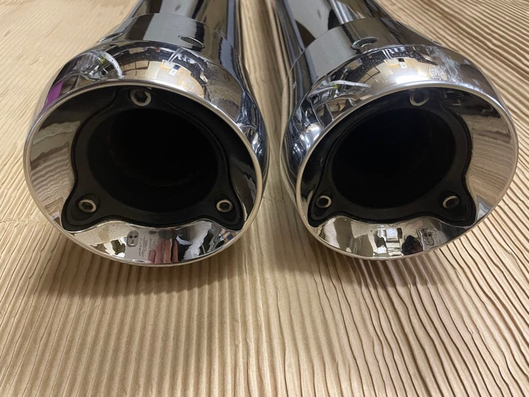 ハーレー　ツーリング　クリアキン　スリップオン　マフラー