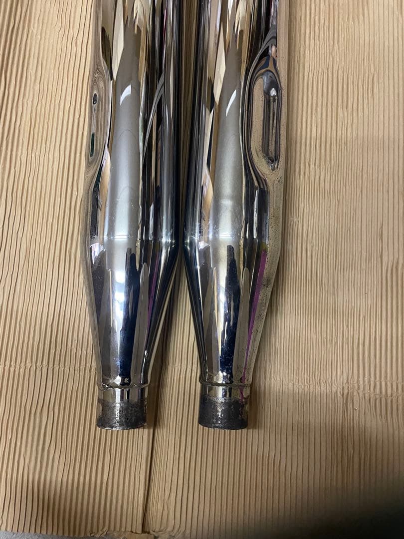 ハーレー　ツーリング　クリアキン　スリップオン　マフラー