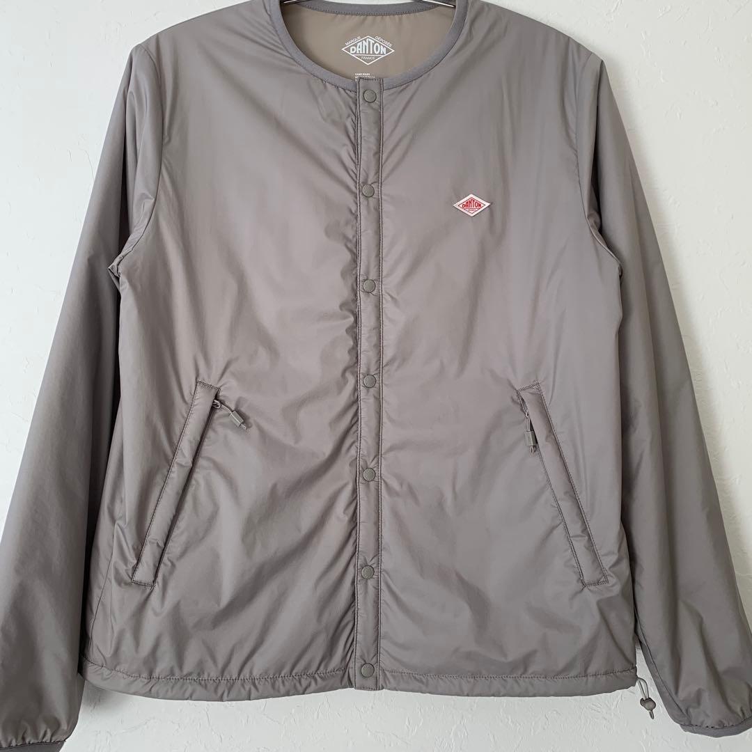 【値下げ中】美品DANTON（ダントン）インサレーションカラーレスジャケット　M