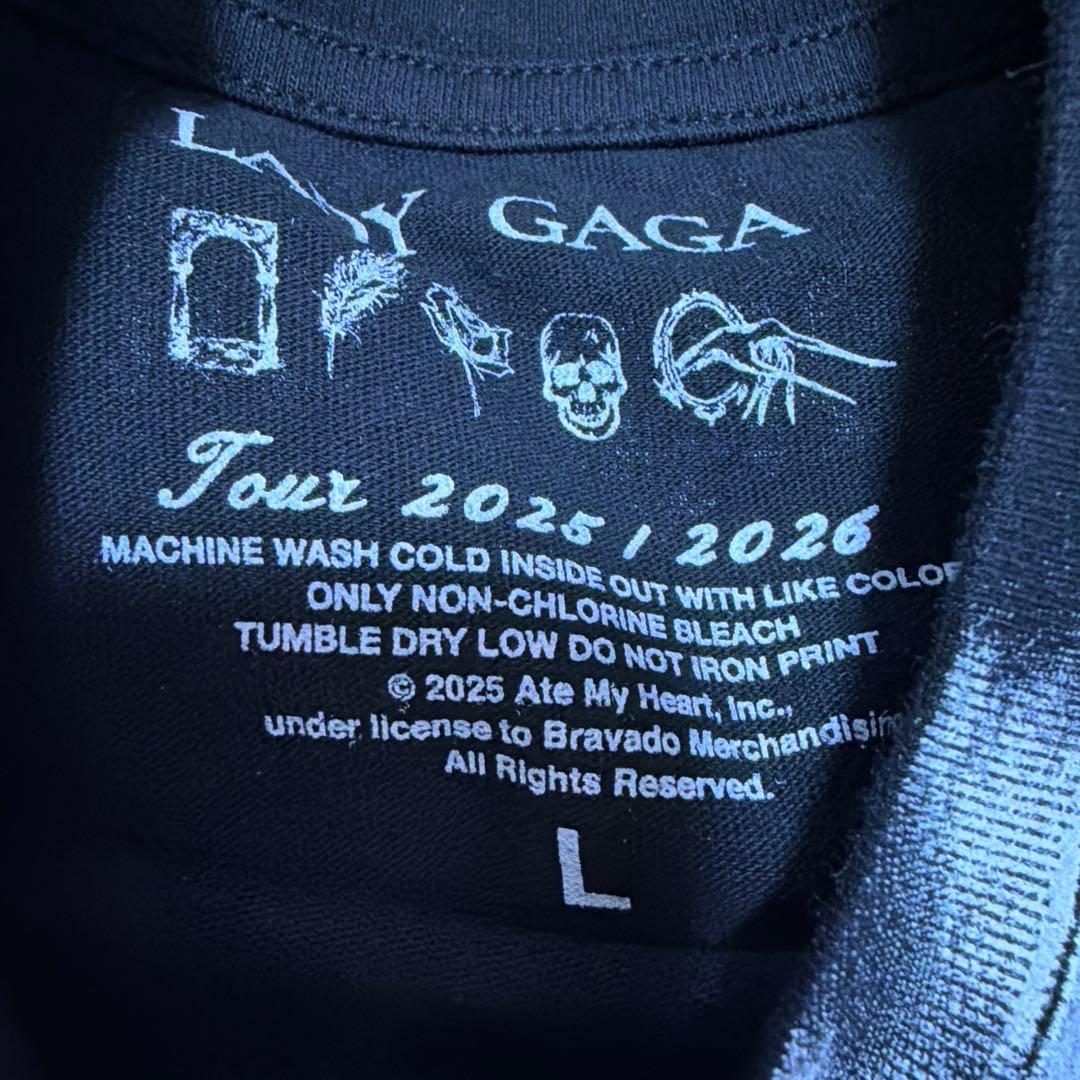 レディーガガ　ライブ　Tシャツ　vanish ladygaga メイヘム
