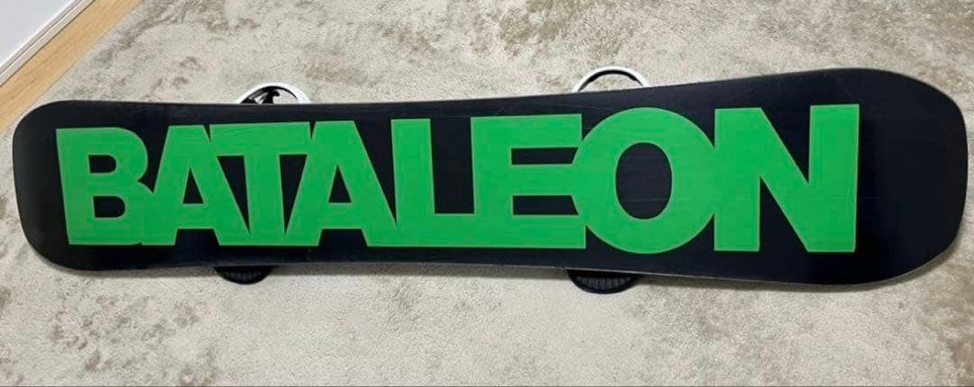 BATALEON スノーボード FLUX PR ビンディング ケース付き セット