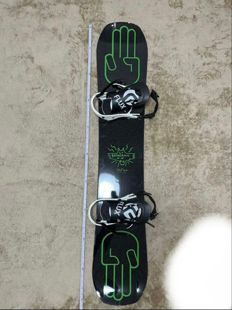 BATALEON スノーボード FLUX PR ビンディング ケース付き セット